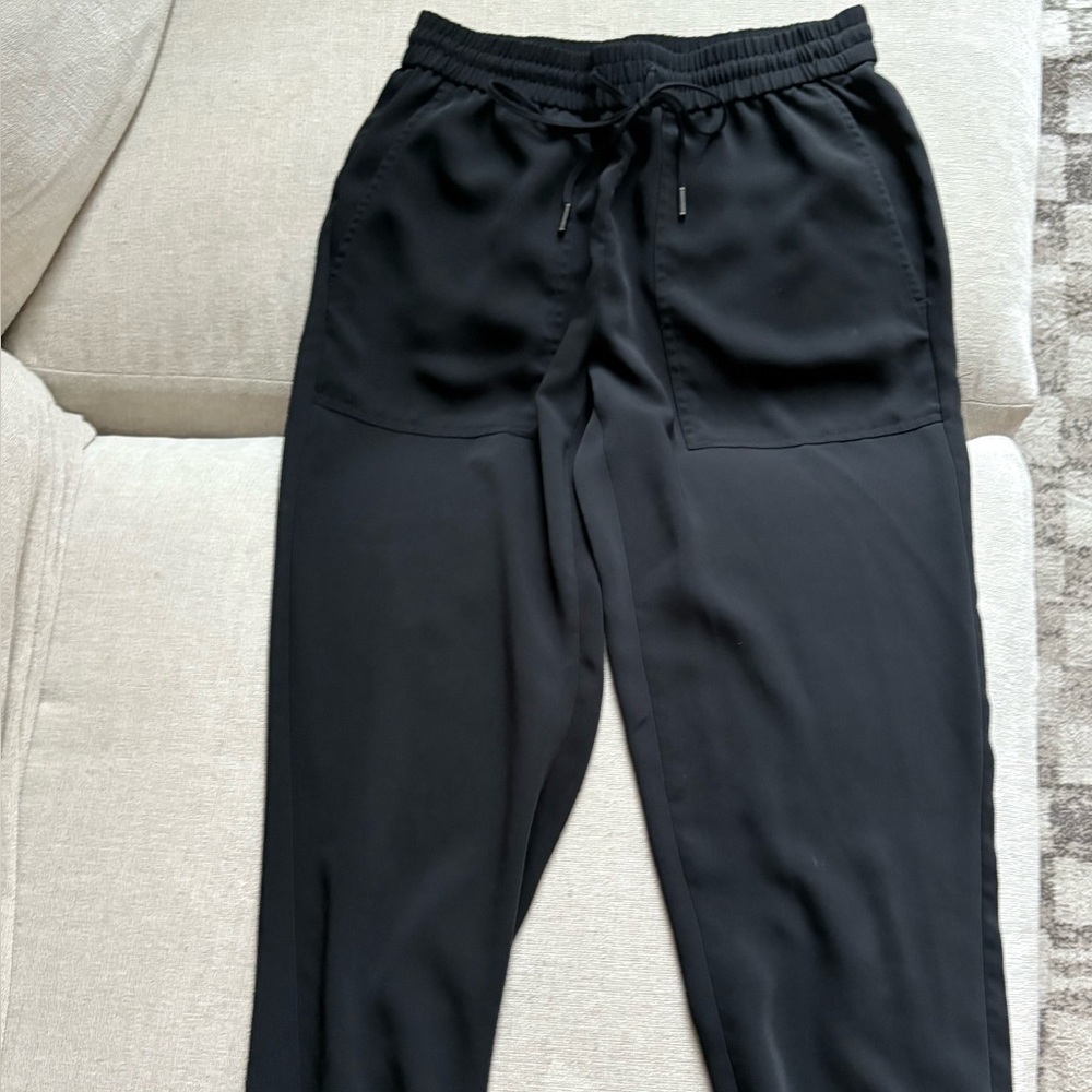 Black Dressy Jogger Pants